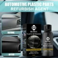thumbnail image 4 of Car Plastic Cleaner Refreshing Coating Agent Interior Retreading Solution Dashboard Trim Restorer Liquid Auto Care Detailing Maintenance Bottle 30ml #8mSL8, 4 of 7