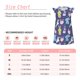 thumbnail image 3 of Fotbe Cartoon Rabbit Vestido de Dormir para Niñas de 3 a 10 Años, Mangas Cortas, Estilo Princesa, Pijama Camisón con Mangas Voladas-XX-Large, 3 of 6
