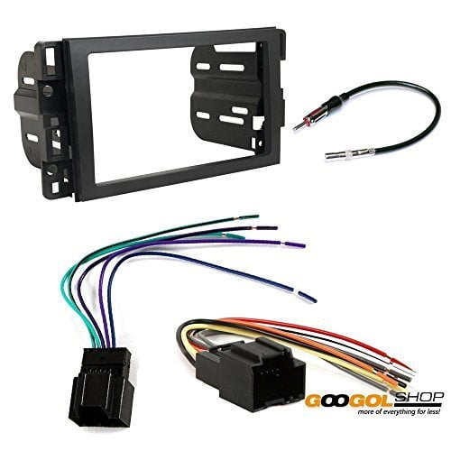 gmc 2007 2012 acadia car stereo dash install mounting kit wire
