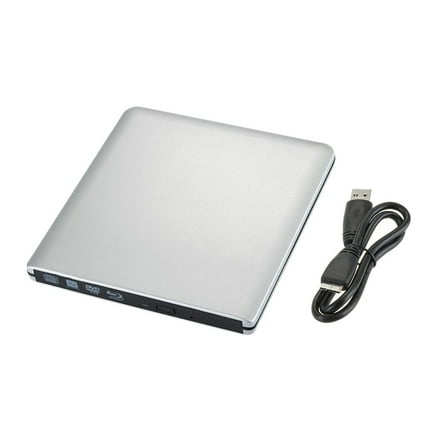 Ultra Slim External Optical Drive DVD Players Blu-Ray Writer Reader CD/DVD Burner ,High-Resolution