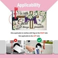 thumbnail image 3 of Easter with God All Things are Possible Mailbox Cover Magnetic Standard Size 21"x19", Religious Cross Decorative Post Letter Box Wrap Decor, Spring Summer Lily Garden Yard Outdoor Decoration, 3 of 6