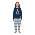 thumbnail image 4 of Soccer Christmas Tree Matching Pajamas For Family And Dog, Soft Cotton And Poly Blend, 2 Pieces, 4 of 7