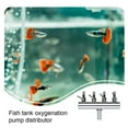 thumbnail image 4 of Hotel Fishtank Air Flows Slitter Adjustable Oxygen Pipe Converter Conversion Splitter Individual Switches Adapter Converter Switcher 4 Holes, 4 of 9