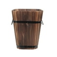 thumbnail image 1 of Miangastore 1 Pce Pot de Fleurs en Bois Rétro Support de Fleurs en Bois Rangement pour Plantes Succulentes, 1 of 8