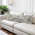 thumbnail image 2 of Botanical Herbs Vintage Body Pillow Cover 20 x 54 Inch Decorative Pillow Cover Green Floral Leaves Summer Lumbar Pillowcase Seasonal Rectangle Cushion Case for Couch Sofa Bed Living Room, 2 of 9