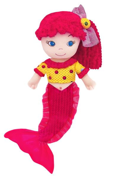 sequin mermaid doll