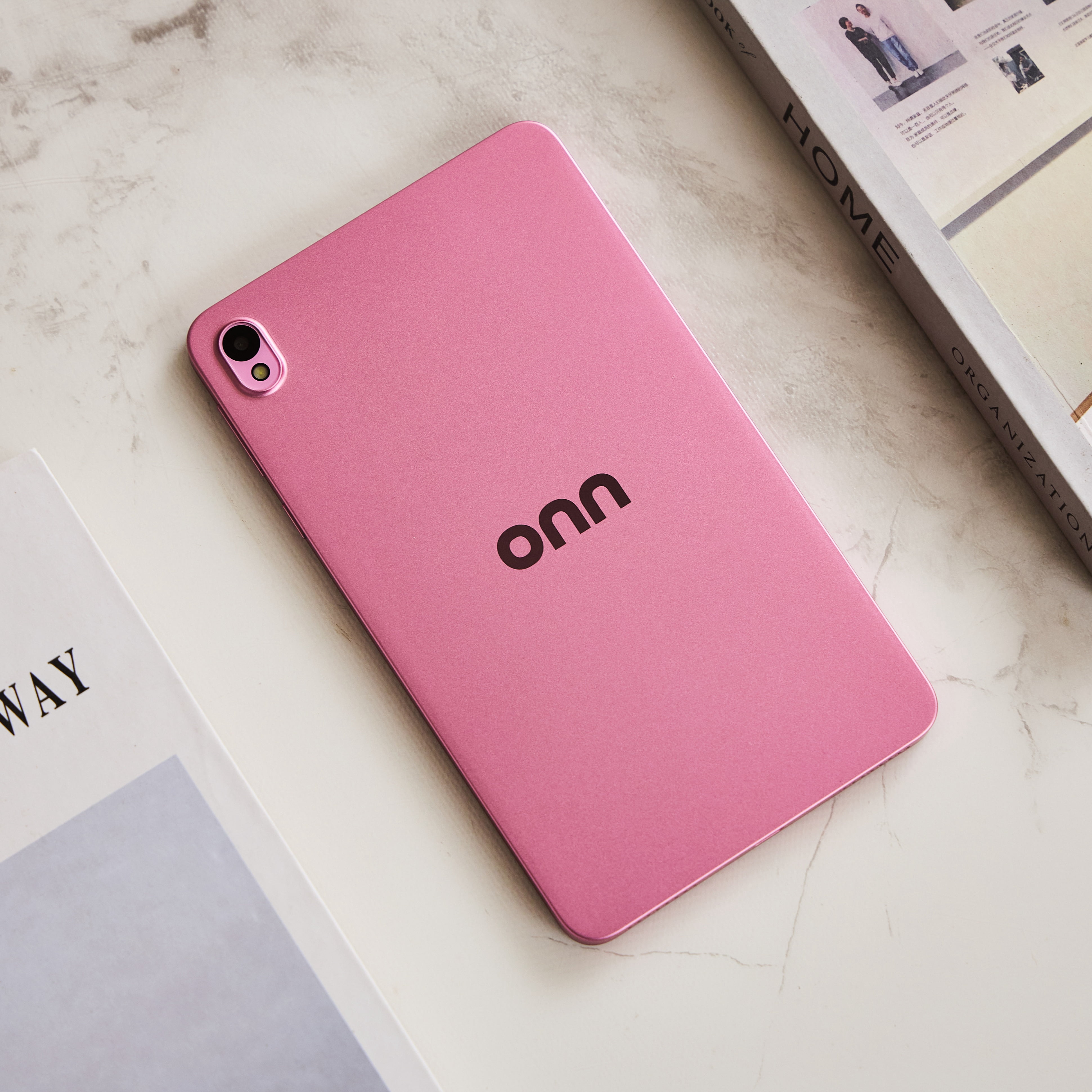 onn 7" Core Tablet, 64 GB, Android 16, Pink (2026 Model)