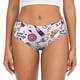 thumbnail image 1 of Fotbe Wine Calzones Estampados para Mujer – Ropa Interior de Algodón, Cómoda, Suave y Elástica-Large, 1 of 6