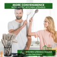 thumbnail image 2 of Juego de utensilios de cocina HOTEC de silicona resistente al calor, 14 piezas, 2 of 7