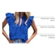 thumbnail image 4 of Remera PRETTYGARDEN 2025 con Volados y Mangas Cortas Azul XL, 4 of 7