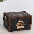 thumbnail image 4 of Caja de música de juguete, caja de música de color negro con manivela, regalo de cumpleaños, diseño revolucionario, 4 of 10