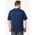 thumbnail image 2 of Boulder Creek By Kingsize Men's Big & Tall  Heavyweight Pocket V-Neck Tee, 2 of 5
