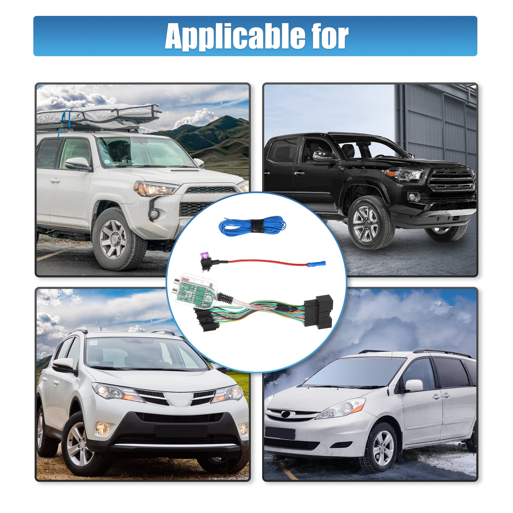 Unique Bargains Add an Amp Amplifier Adapter Interface for Ford Edge Focus Fusion
