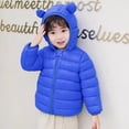 thumbnail image 5 of Godderr Kids Baby Down Jackets Light Puffer Coats, for Toddler Newborn Winter Jackets Down Outwear with Hoods Cartoon Long Sleeve Comfort Zip Jacket for Boys Girls 9M-5Y, 5 of 5