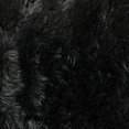 thumbnail image 1 of Soft Fluffy Area Rug, Washable Silk-Wool PV Fleece, Non-Slip, Family and pet Friendly Living Room Rug (Black,24×36 inch), 1 of 1