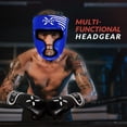 thumbnail image 6 of FightX Boxing Headgear For Youth MMA Training, MuayThai, Sparring Helmet For Protector (Blue, S/M), 6 of 7
