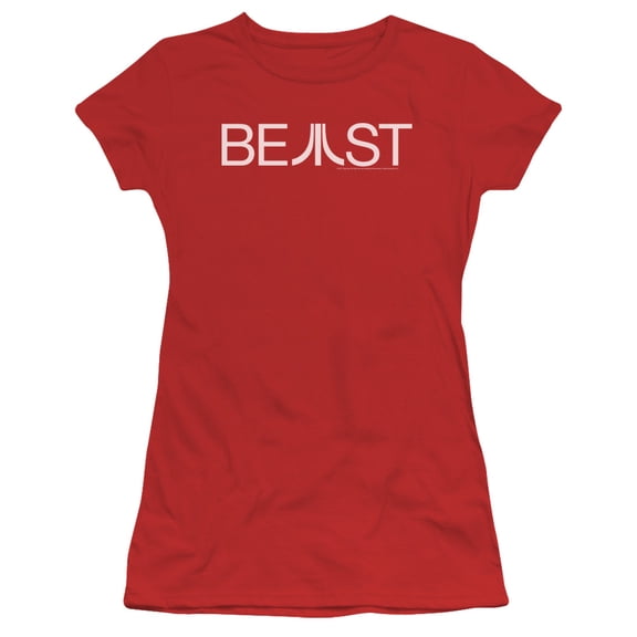 Atari Beast S/S Junior Women's T-Shirt Sheer Red