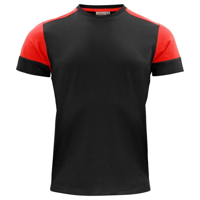Printer - Camiseta Prime para Hombre (Negro, Rojo)