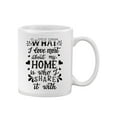 thumbnail image 2 of What I Love About My Home Quote. Mug  -Image by Shutterstock,, 2 of 4
