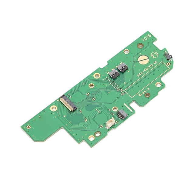 Placa base con botón lateral izquierdo L, placa con botón lateral izquierdo L para Switch Lite Reemplazo de placa base con botón lateral izquierdo L Diseño aerodinámico