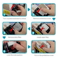 thumbnail image 4 of 3 Pack IW3511 IW1120 Filters Replacement for Shark Detect Pro Vacuum Cleaner, 1 HEPA and 2 Pre-motor Dust Filter Set, 4 of 7