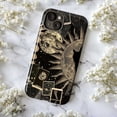 thumbnail image 5 of Vintage Celestial Sun & Moon Phone Case, Retro Astrology & Space Collage Protective Cover for iPhone 16 15 14 13 12 11 Pro Max Plus Mini, 5 of 6