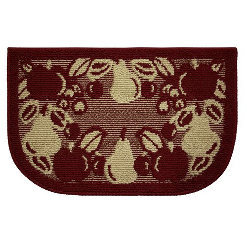Structures Textured Loop 18" x 30" WedgeShaped Kitchen Slice Rug