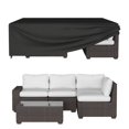 thumbnail image 1 of Funda para muebles de patio ONBRILL, 250 x 200 x 70 cm, impermeable, negra, 1 of 8