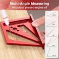 thumbnail image 2 of 3D Multi Angle Measuring Ruler with 2 Pens, 22.5-90 Degree, 2 of 5