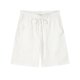 thumbnail image 4 of pstuiky Hombres bajos, Pantalones cortos casuales y modernos de verano para hombre con cintura elástica y cordón de color sólido Pantalones cortos cargo, 4 of 9