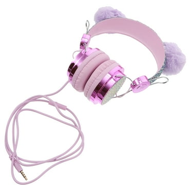 Kids Over Ear Headphone for School Bus Travel Children Headset with Microphone