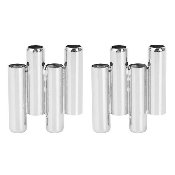 8Pcs Stainless Steel Violin Tuner Pro Tuning Violin Mandolin Metal Pitch Pipe Pitchpipe Quick Simple String Tuner