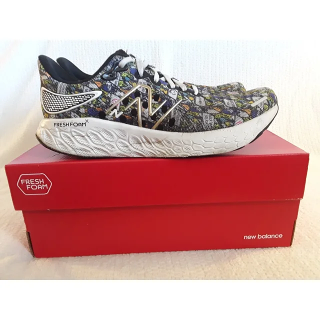 New Balance Sneakers Men's Fresh Foam M1080J12 Love AOP 9.5 D Running Course