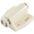 thumbnail image 1 of Cupboard Single Round Head Metal Plastic Magnetic Catch Latch White, 1 of 5