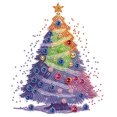 thumbnail image 2 of 5 Uds 5D DIY Parcial Forma Especial Taladro Diamante Pintura Navidad 30x30cm, 2 of 2
