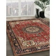 thumbnail image 3 of Ahgly Company Machine Washable Indoor Rectangle Traditional Saffron Red Area Rugs, 5' x 7', 3 of 7