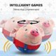 thumbnail image 2 of Active Moving Pet Plush Interactive Dog Toys, Moving Dog Ball Toy, Washable Cartoon Pig Plush Sound Electronic Dog Toy, 2 of 4