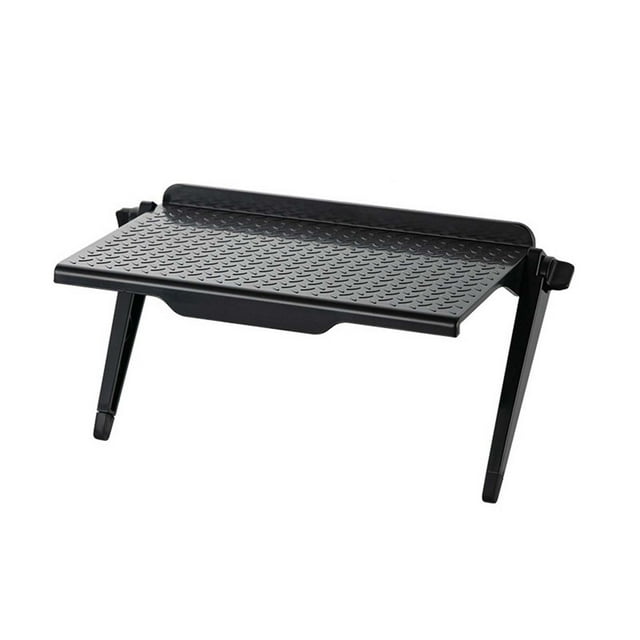 Agiferg Punch-free Computer Monitor Rack Plastic TV Set-top Box Screen Bracket Router Storage Rack