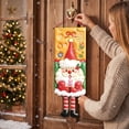 thumbnail image 5 of Door Hanging Decor 3D Cartoon Reindeer Christmas Fabric 1 Piece for Front Door Entryway Wall Home Holiday Decoration, 5 of 7