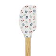 thumbnail image 2 of Holiday Time Christmas Holly Berries Silicone Spatula with Wooden Handle, Festive Baking Tool, 2 of 6
