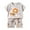 Light Gray, variant on Toddler Boy Outfits Set Cartoon Short Sleeve T-Shirt Tops Casual Shorts Crew Neck Newborn Boy Summer Clothes Baby Boy's Clothing 18-24 Months Boys Outfits