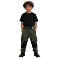 thumbnail image 4 of Boys Outdoor Composite Sports Casual Pants For Teenagers Lightweight Durable Hiking Jogging Training Trousers Tween Kids Summer Soft Comfy Trousers Y2K Streetwear Cute Basic Pants, 4 of 4