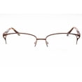 thumbnail image 2 of Emozioni 4377 009Q 00 Women's Brown Half Rim Frame Eyeglasses, 2 of 2