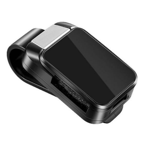 Sunglass Holder Glasses Clip For Car Sun Visor Car Eyeglass Holder Black/White