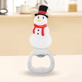 thumbnail image 2 of Gymnture christmas 2 Christmas Bottle Openers Xmas Tree Snowman Wine Beer Party Favors for Home Bar, 2 of 11