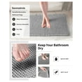 thumbnail image 3 of Sanmadrola Bathroom Rugs Non Slip Super Absorbent Bath Mat Shower Mat Upgraded Waffle Texture, 3 of 7