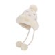 thumbnail image 1 of Sombreros de invierno para mujer, con orejeras y forro polar, de punto, con gran circunferencia de la cabeza., 1 of 4