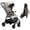 Khaki, variant on Vrhot Lightweight Baby Stroller, Compact Folding Travel Stroller, One-Hand Fold, Infant and Toddler 6-36 Months, Black