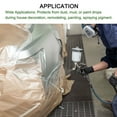 thumbnail image 6 of Uxcell Pre-Taped Masking Paper with Dispenser 5.9" x 39ft Brown Paper, 6 of 6