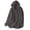 Gray#uv zip up hoodie women, variant on Brnmxoke Ladies Hooded Jacket Summer Linen Gauze Sun Protection Long Sleeve UV Shirt Dressy Casual Button Down Blouses with Pockets Yellow,XXL